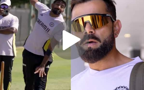 [Watch] Kohli, Bumrah In Focus: India's Intense Practice Session Begins Ahead Of 1st BGT Test